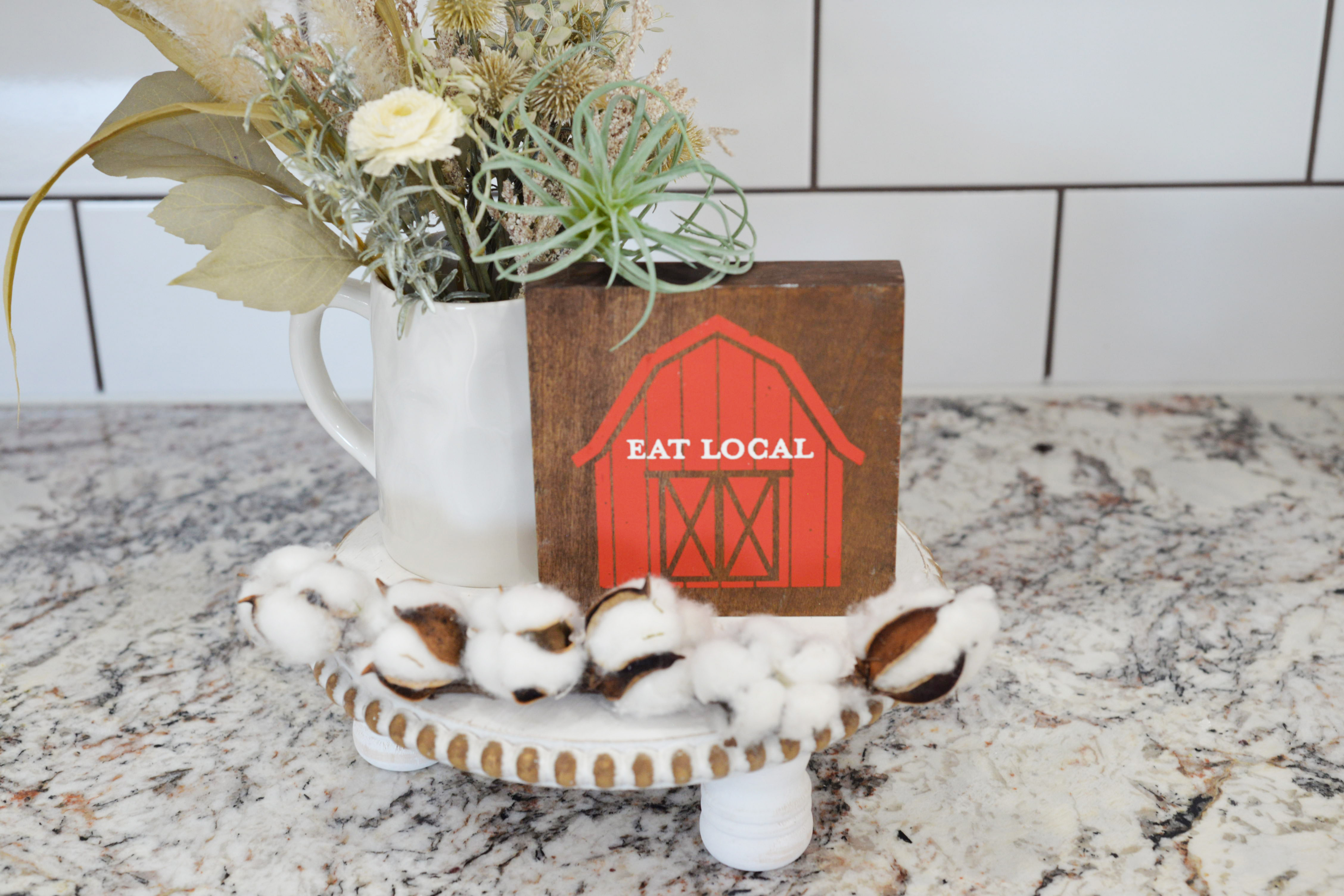 Eat Local - Wood Sign